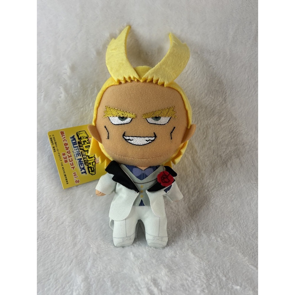 My Hero Academia You're Next Toshinori Yagi Plush Doll Stuffed Toy 7" TAITO